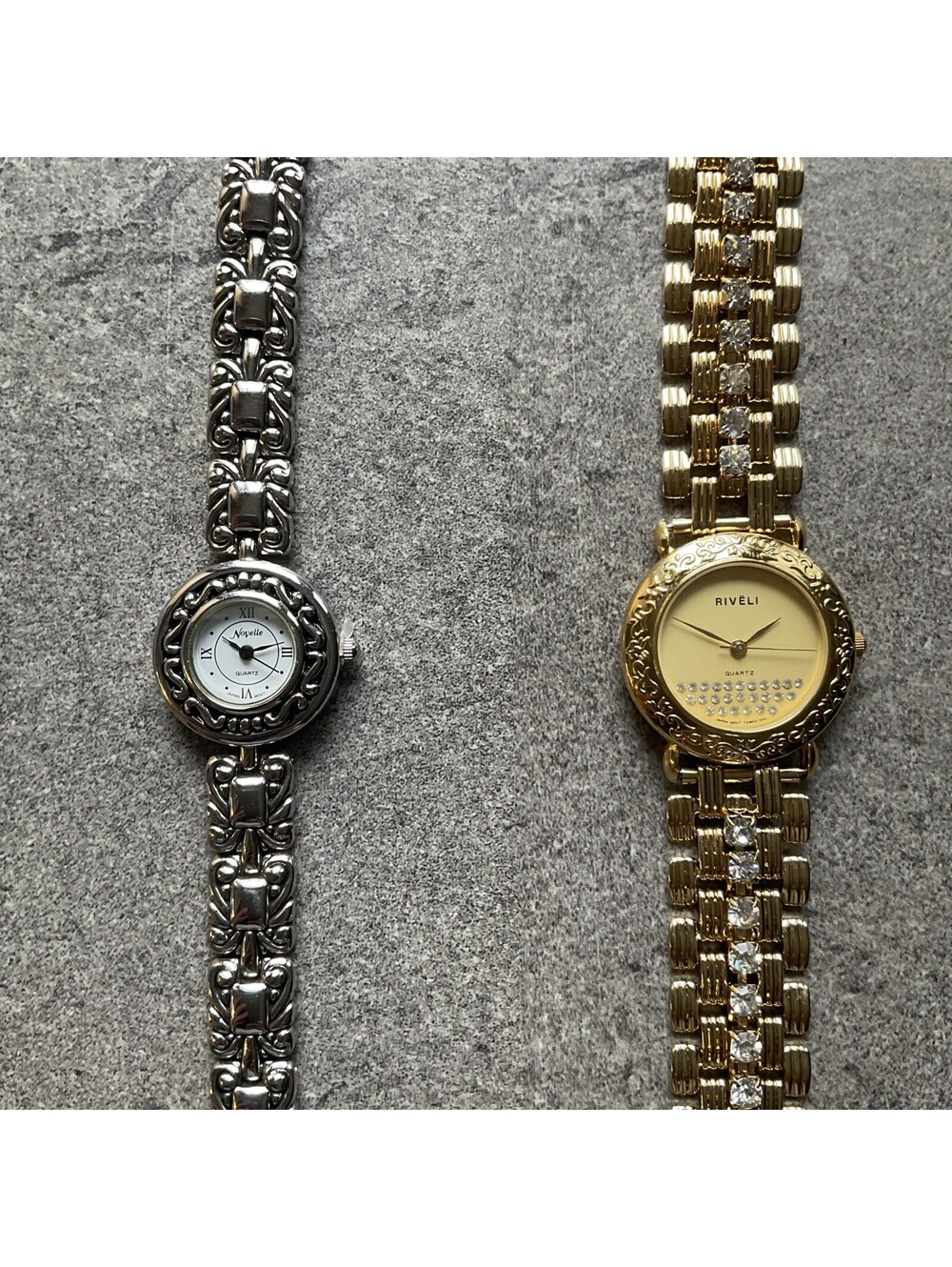 Beautiful Pair Of Vintage Womens Watches Both Watches Run Great Bin N